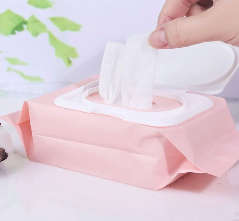 skin care soft eco-friendly cotton gently disposable cleansing makeup removal wet wipes
