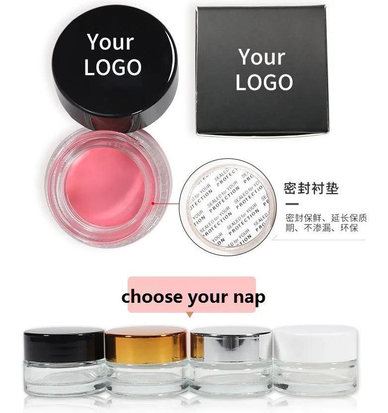 cheek tint creamy 7 colors waterproof blush vegan lip cheek eye creamy blusher palette makeup cream blush