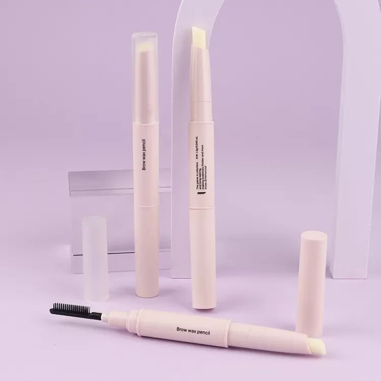 vegan styling wax eyebrow soap gel waterproof makeup brow soap styling pen with brush