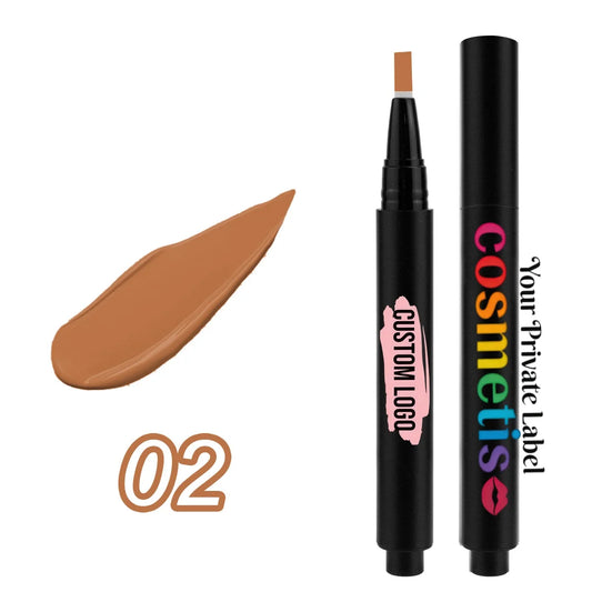 high definition cruelty free matte liquid concealer pen waterproof full coverage pressed liquid concealer pen