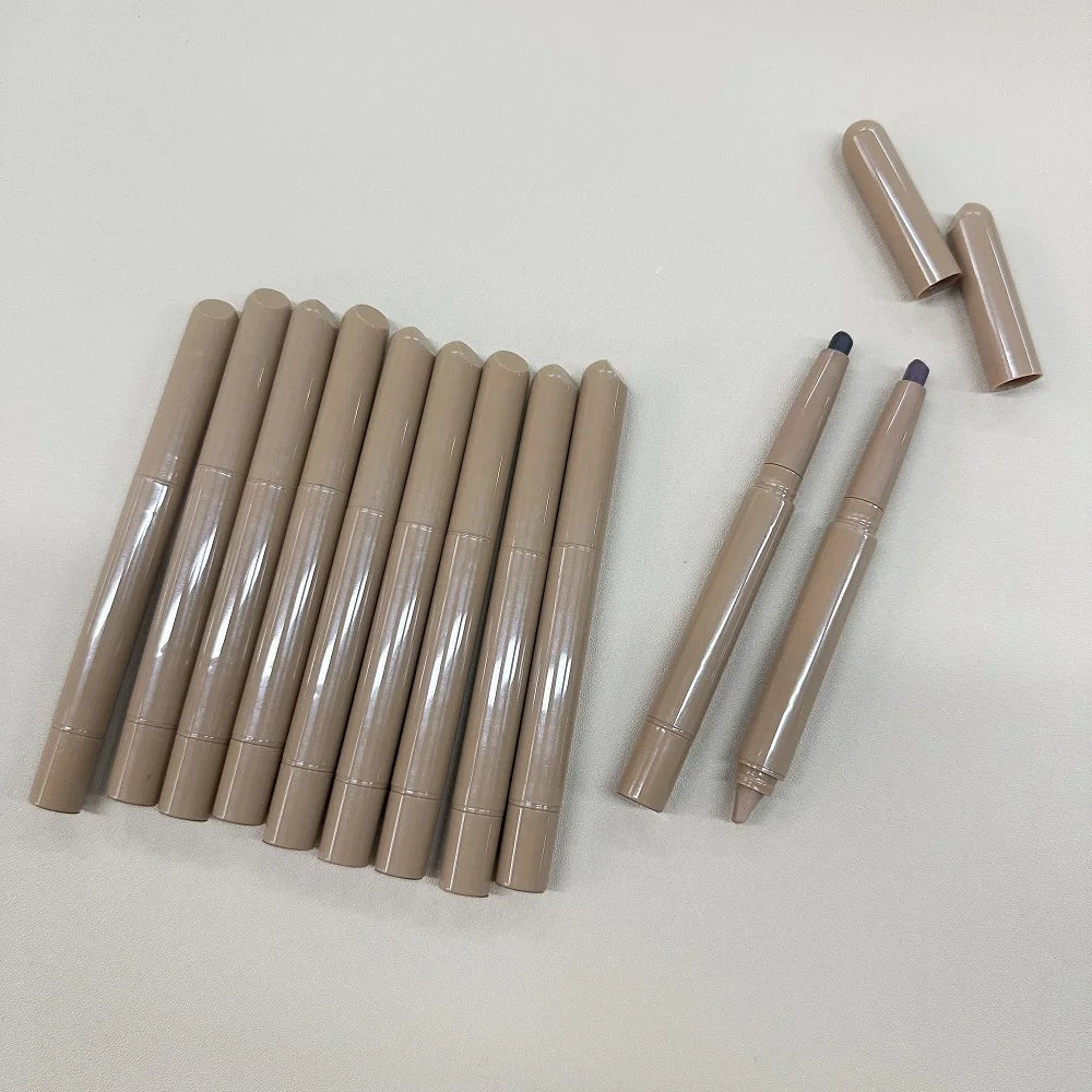2-in-1 waterproof vegan lip liner pen and matte lipstick pencil