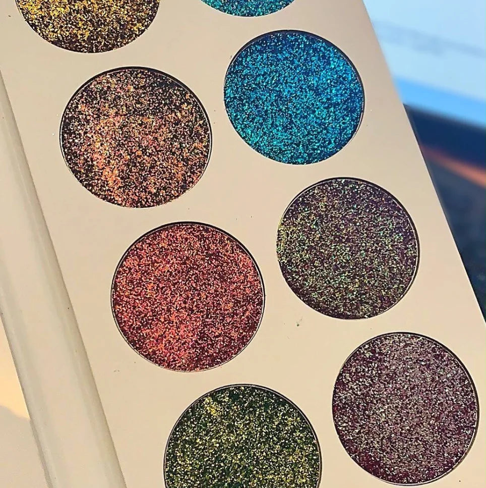 glitter nake cosmetics eyeshadow palette makeup