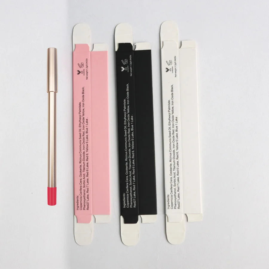 matte natural lip liner high pigment 15colors creamy lipliner pencil