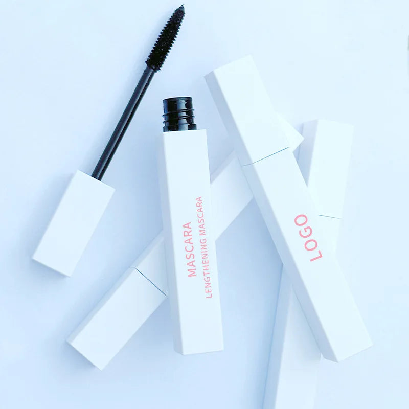 4d lengthening lashes mascara silicone brush head makeup cosmetics waterproof mascara