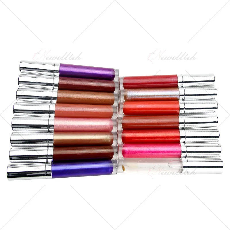 shimmer glitter lip gloss hydrating vegan cosmetics with your brand lip gloss