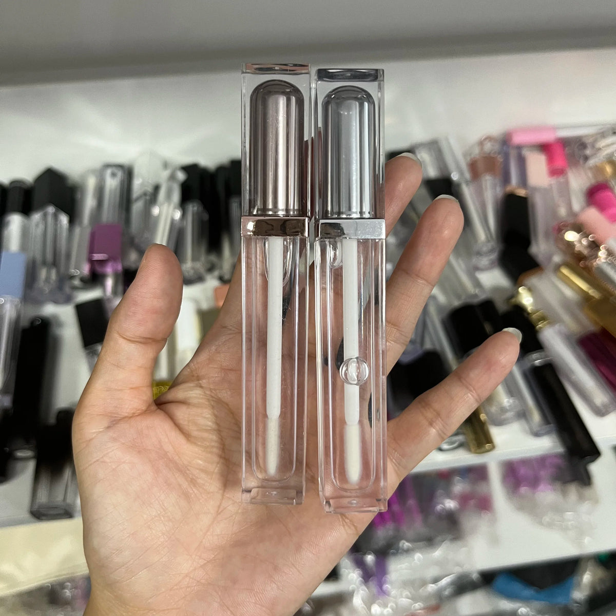 diy hotsell choose your own tube and colors your own lipsticks matte liquid lipsticks moristuring lip gloss