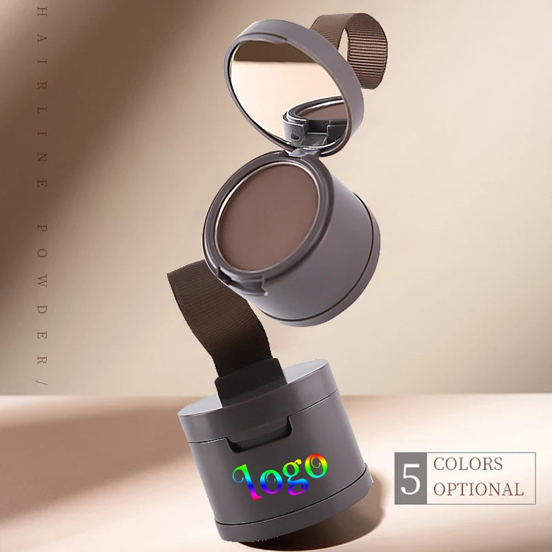 eyebrow hair line filling powder waterproof hairline fluffy thickening shadow powder hair loss concealer powder
