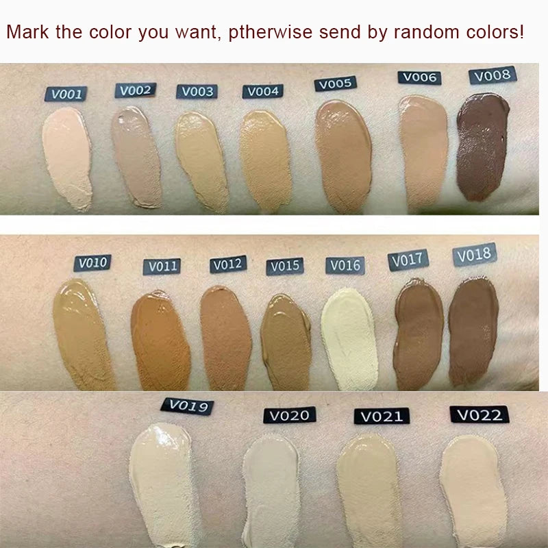 face makeup cosmetics 14 colors waterproof liquid matte foundation long lasting foundation