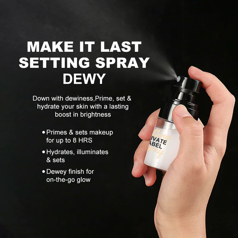 professional 30ml natural oil control long lasting moristuring makeup setting spray