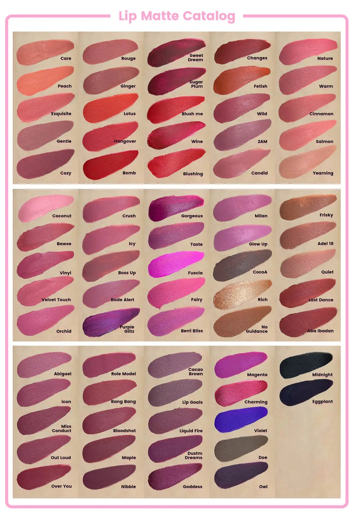 Glossy vegan lip gloss