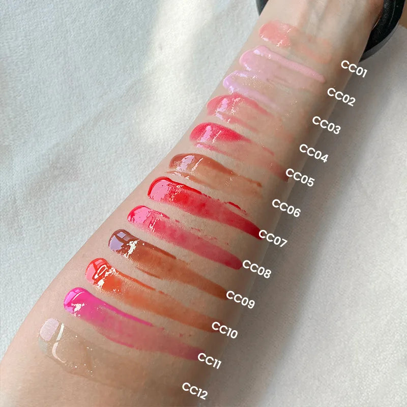 15ml black squeeze tube moisturizing nude glossy lipgloss makeup lip gloss