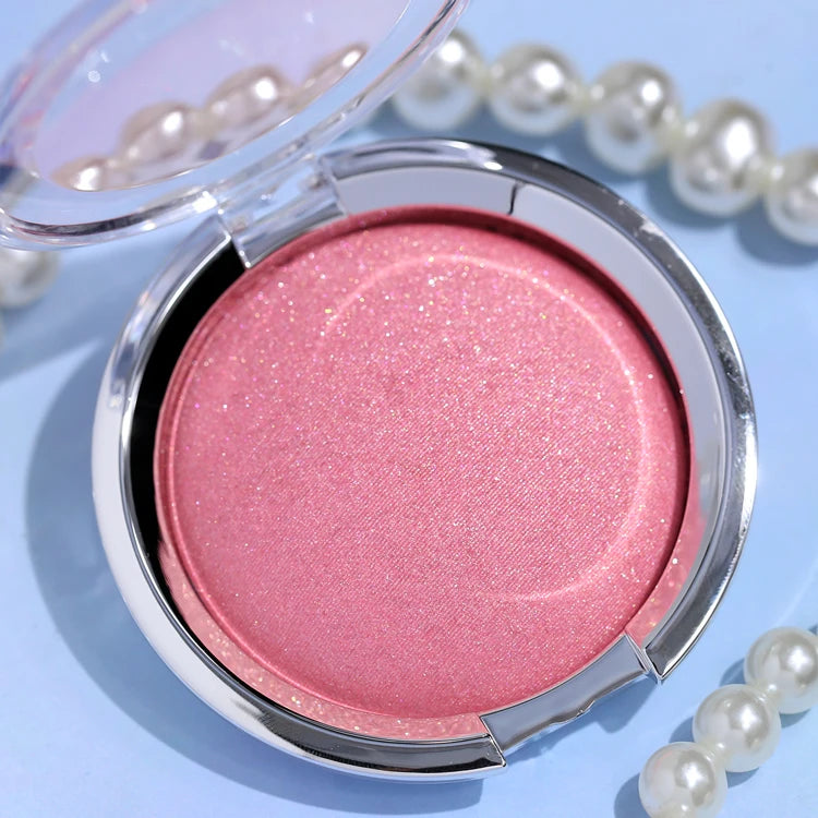 makeup vegan shimmer glitter highlighter potato mud texture cosmetics pigment highlighter