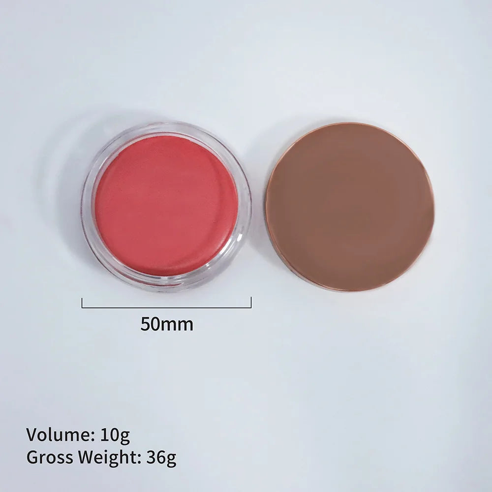 8 colors multi-purpose matte fine shimmer natural lip cheek eye blush cream