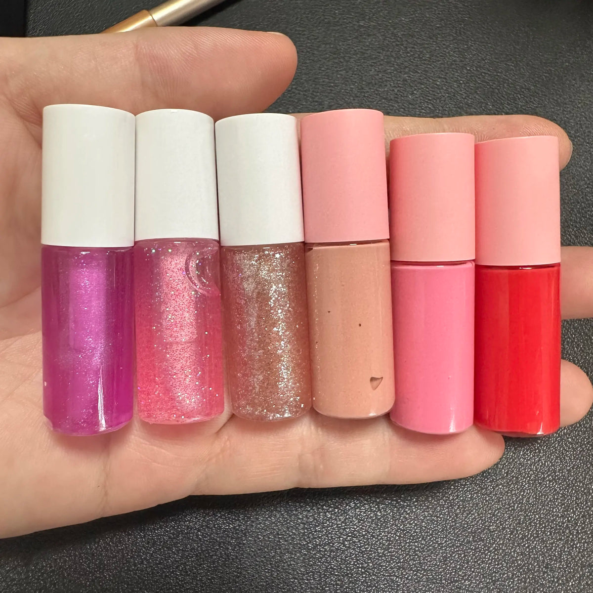 diy 3 in 1 lip gloss set lip gloss set matte liquid lipstick set choose your liked colors for filled in 3 ml tube