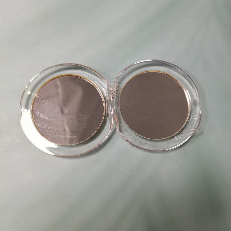 small double sided handheld mirrors portable round mini travel makeup cosmetic purse pocket mirror
