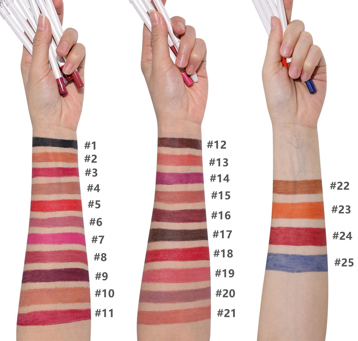 msds 3 in 1 long lasting lip kit matte liquid lipstick set lip gloss with lip liner set