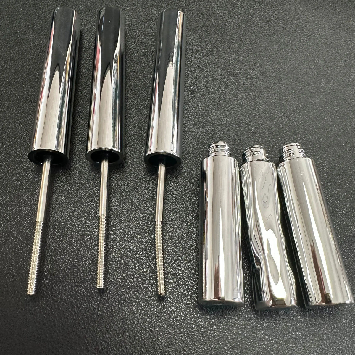 metal brush mascara thick curling eyelash long lasting waterproof liquid 4d mascara