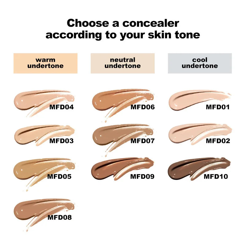 face makeup 10 colors waterproof full coverage matte liquid foundation