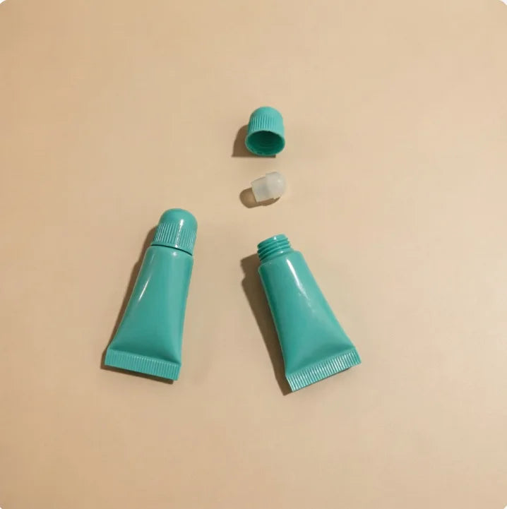 5ml lipgloss squeeze tube plastic empty cosmetics lip balm oil container tube lip gloss squeeze tube