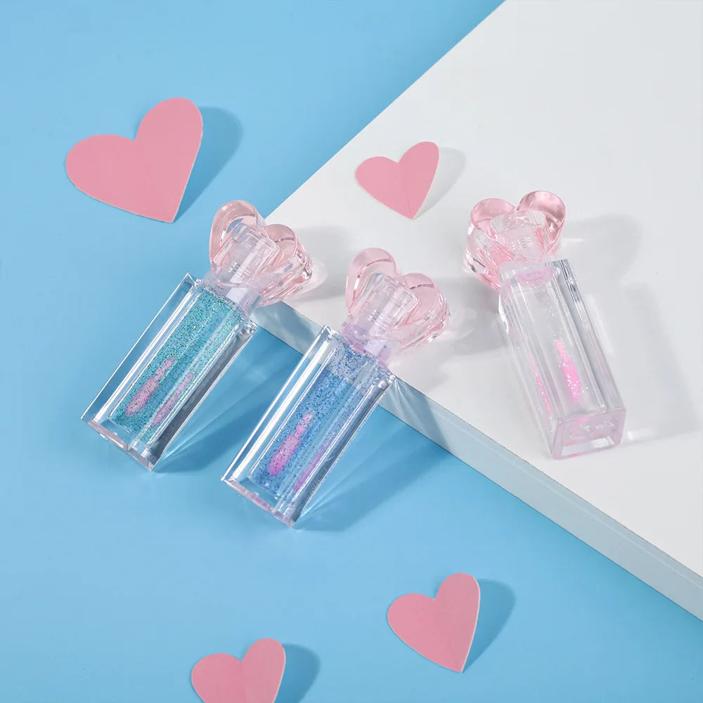 lip makeup 6 colors vanilla flavor cute tube vegan nourishing moisturizing shimmer lip oil
