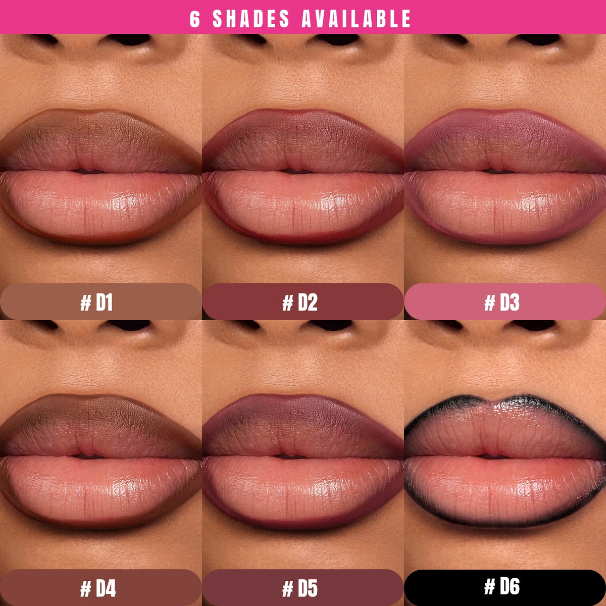 new arrival makeup liquid lip liner pen low moq balck brown nude matte liquid lip liner