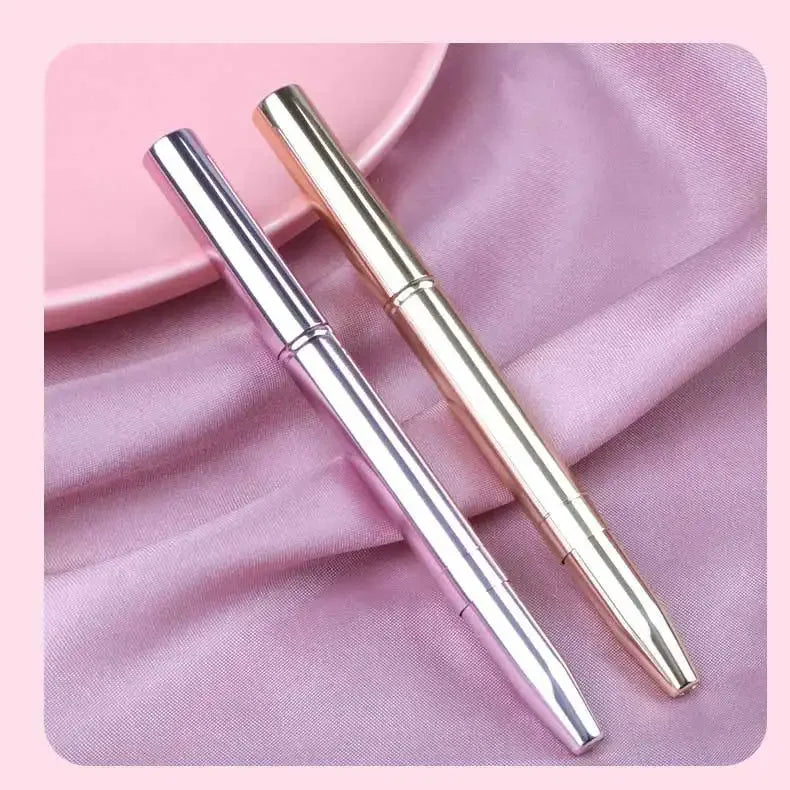 makeup lip brush mini small lip gloss brush balm lipstick applicator double sided retractable lip liner brush