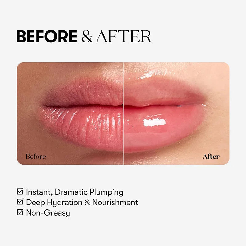 lip volume lip gloss cruelty free makeup moisturizing instant lip oil