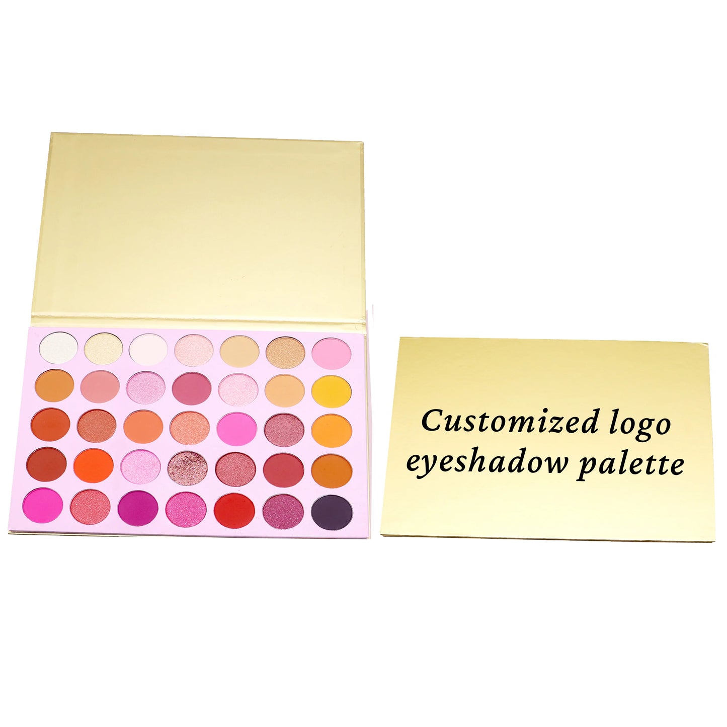 35 color gold eyeshadow palette