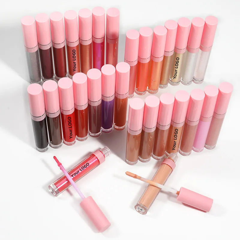 professional lip makeup 30 color matte and shimmer moisturizing lip gloss liquid lipsticks vegan lipsticks