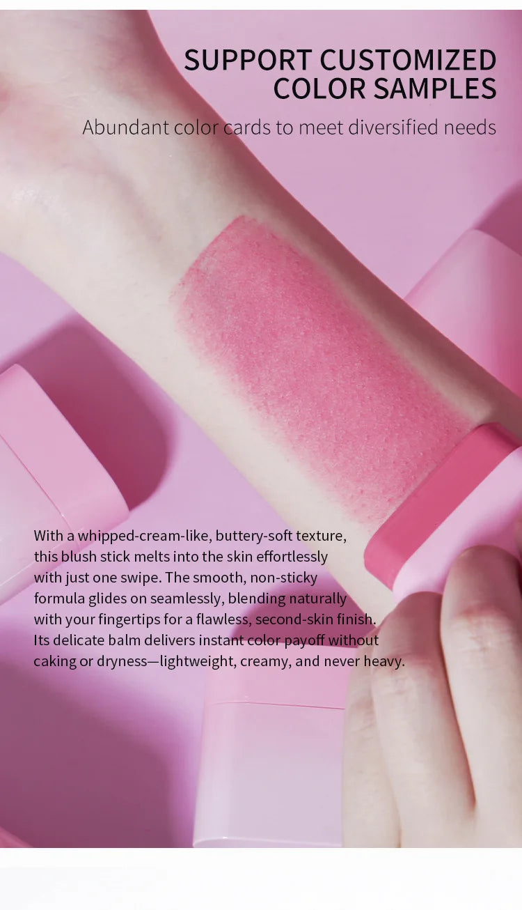 Matte cream blush stick 5 colors