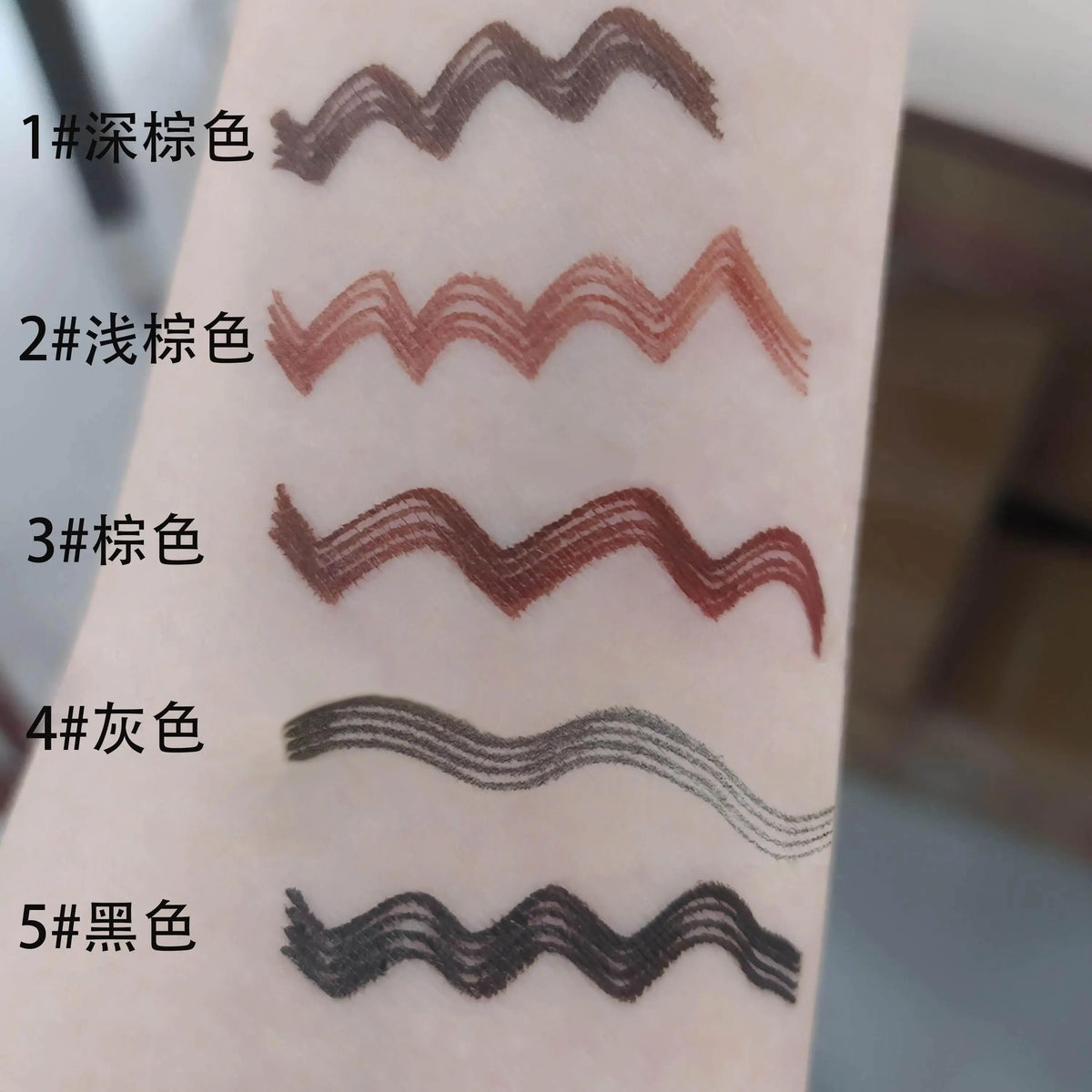 3d eyebrow pen waterproof 4 fork tips eyebrow tattoo pencil long lasting professional liquid eye brow pen