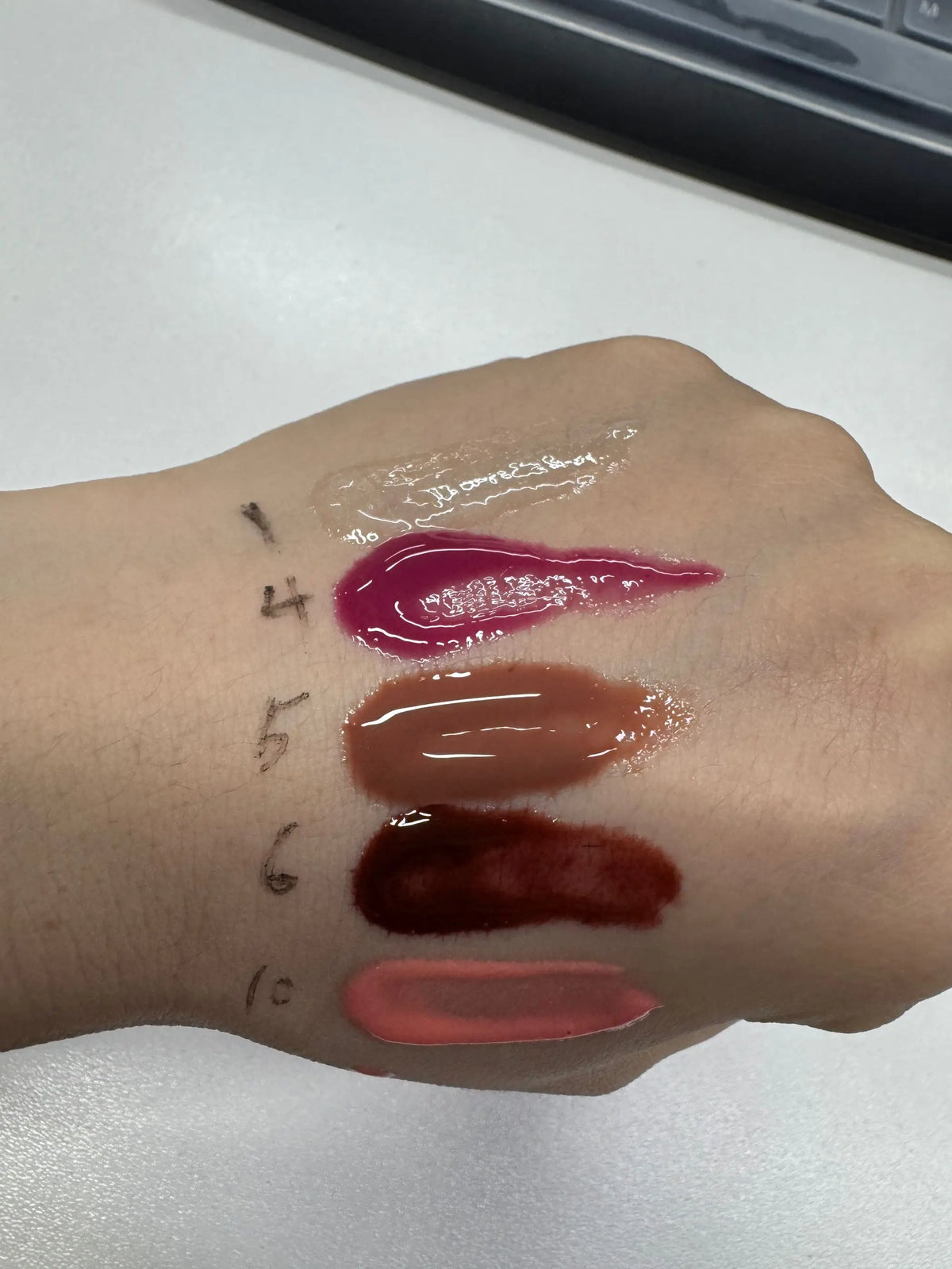 vegan lipcare treatment peptide lip tint hydrating lip gloss gel base smooth lip butter balm