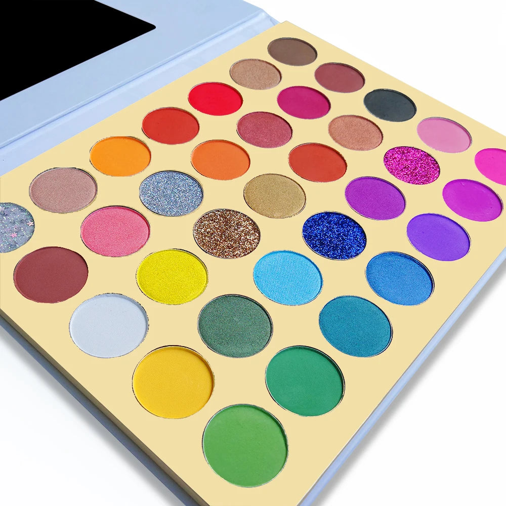 35 eye shadow high pigment glitter eyeshadow palette
