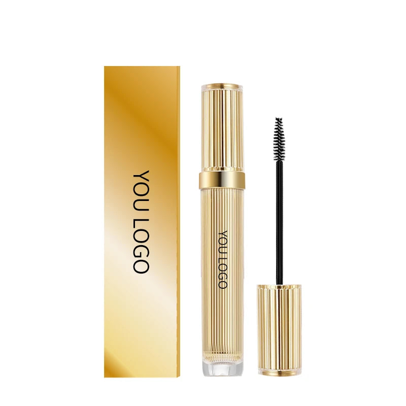 eye makeup gold tube curling lengthening long lasting waterproof quick drying mascara