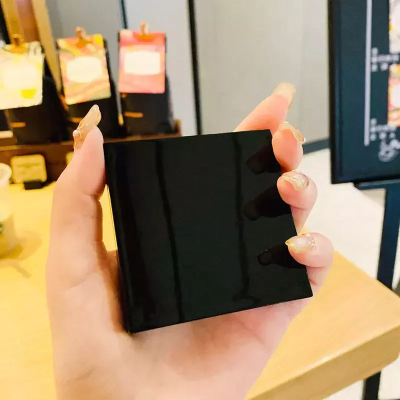 foldable magnetic travel makeup mirror round square
