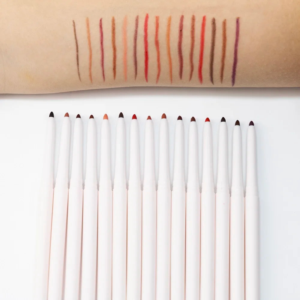 nude creamy lip liner vegan waterproof long lasting cruelty free pigment brow lip pencil lip liner