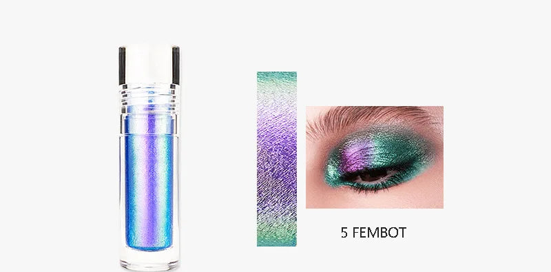 Chameleon glitter liquid eyeshadow 6 colors