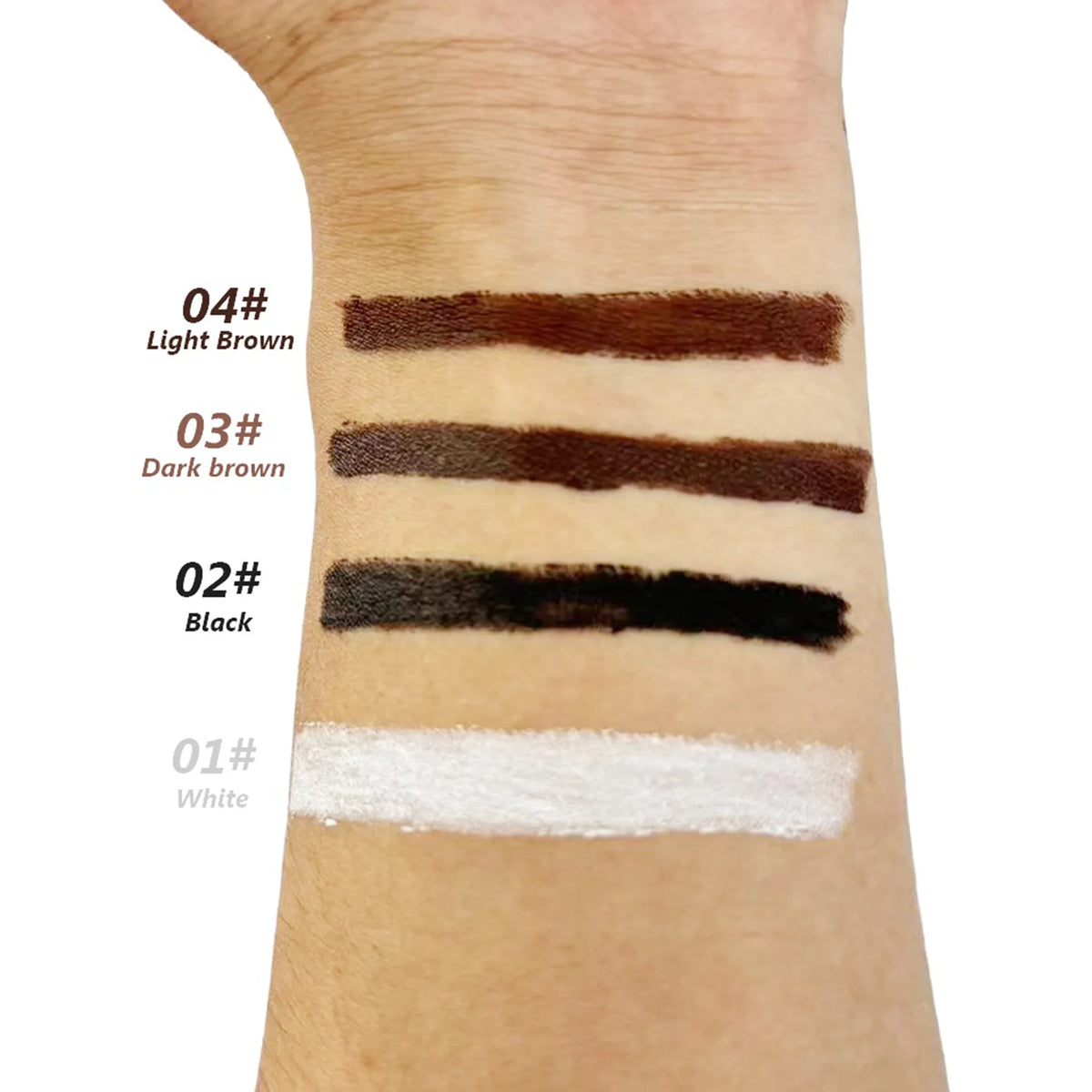 Gel creamy waterproof eyeliner pencil