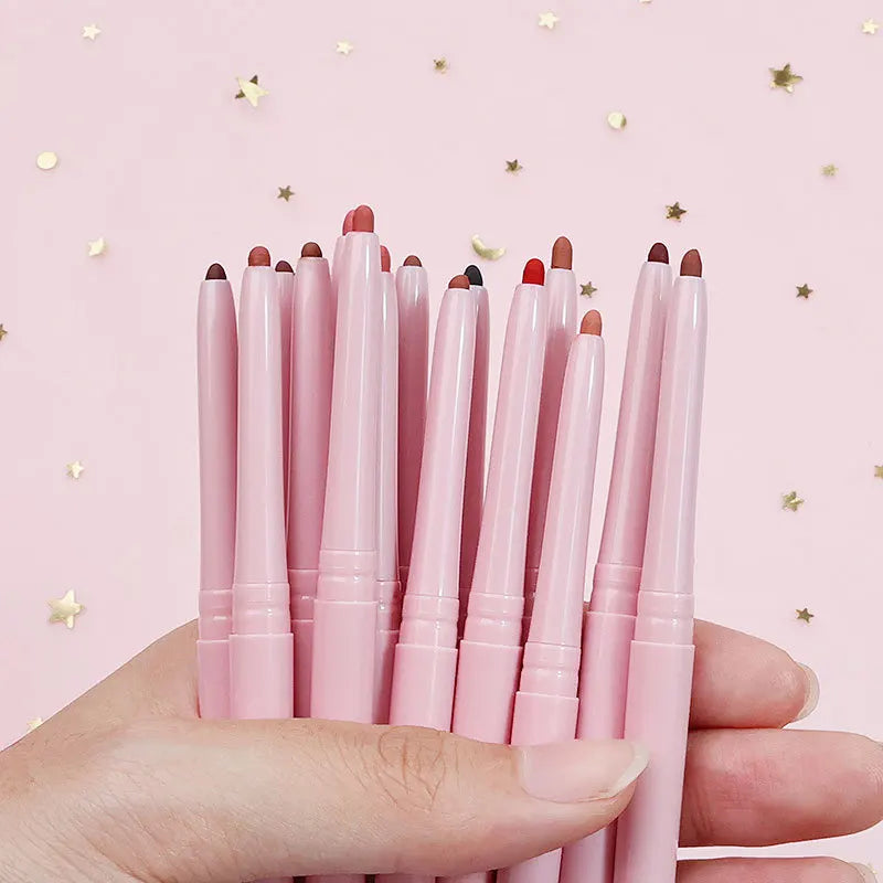 Waterproof twist lip liner