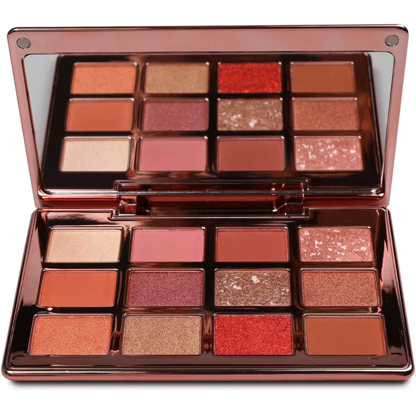 12-color matte shimmer eyeshadow palette