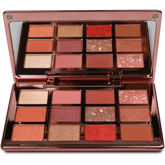 12-color matte shimmer eyeshadow palette