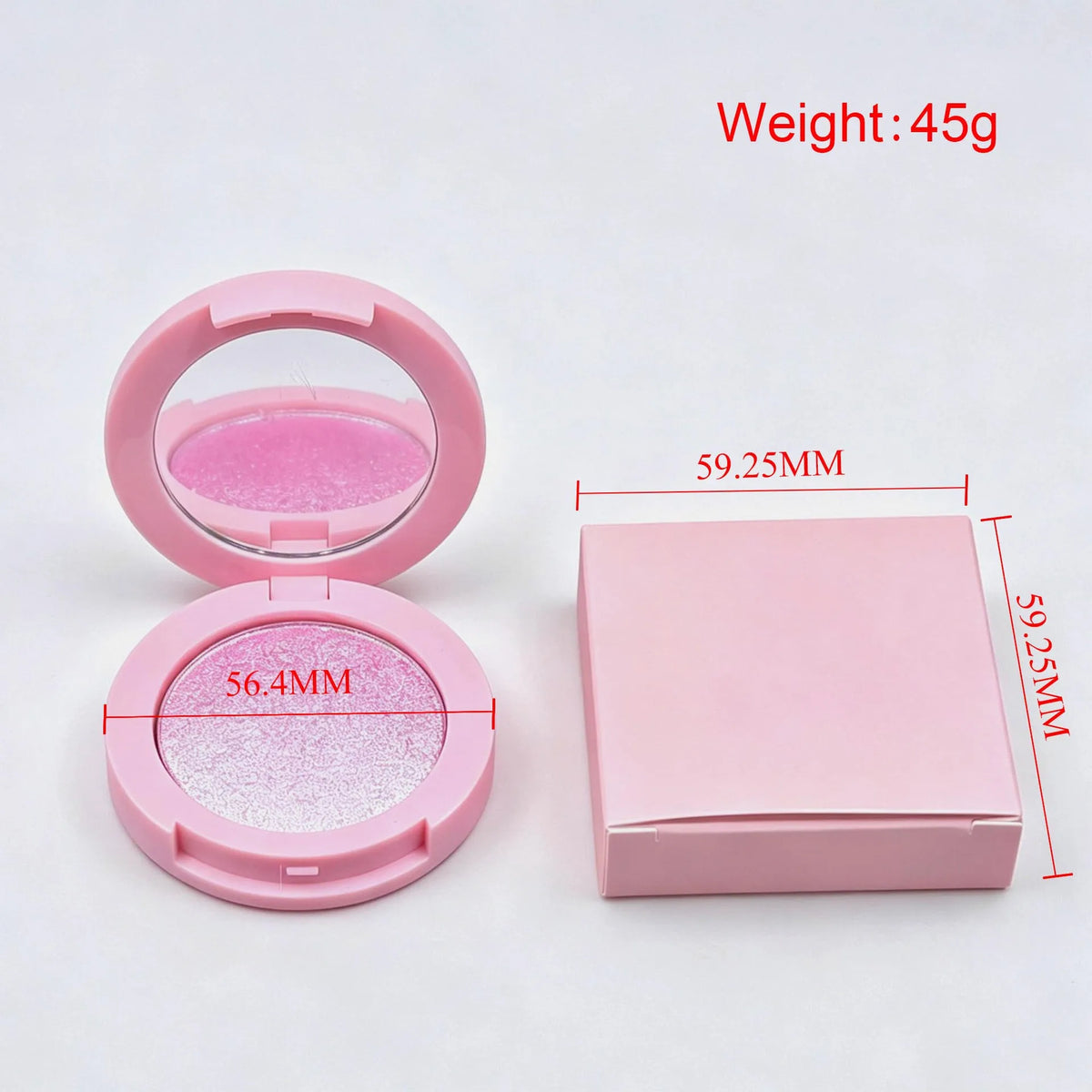 Cream highlighter for face and body