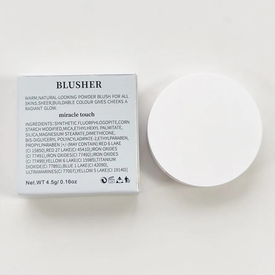cheek makeup blush long lasting waterproof pressed powder blusher palette