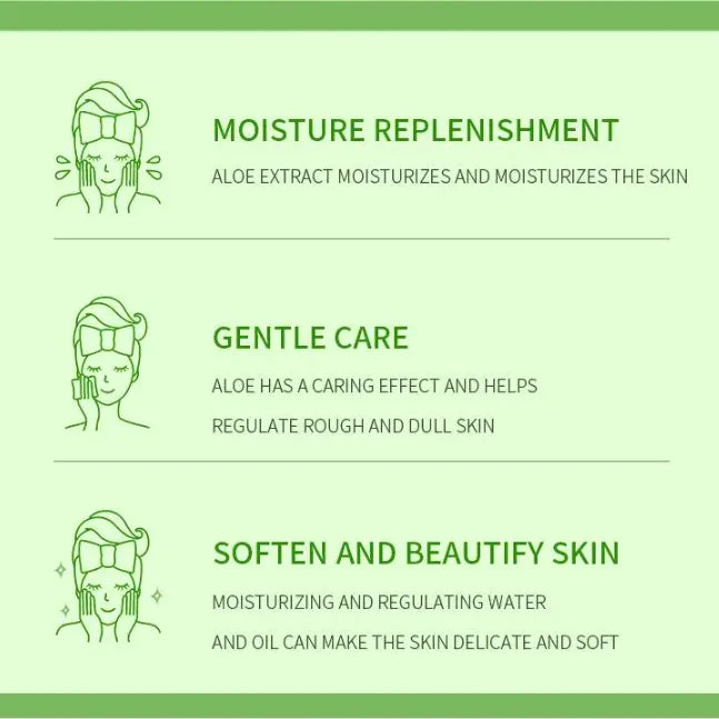 Aloe Vera Soothing Gel 300ml Hydrating Face & Body Moisturizer