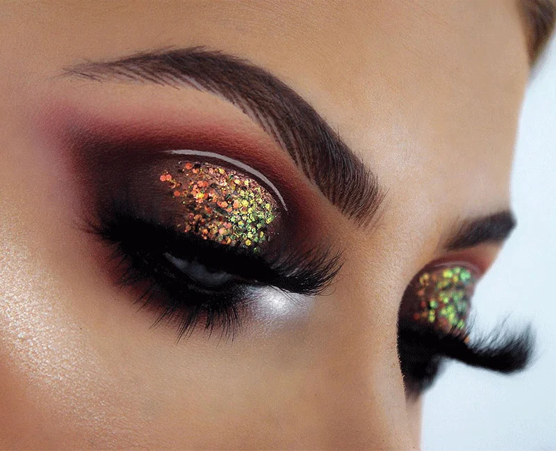 Pearlescent chameleon gel eye shadow