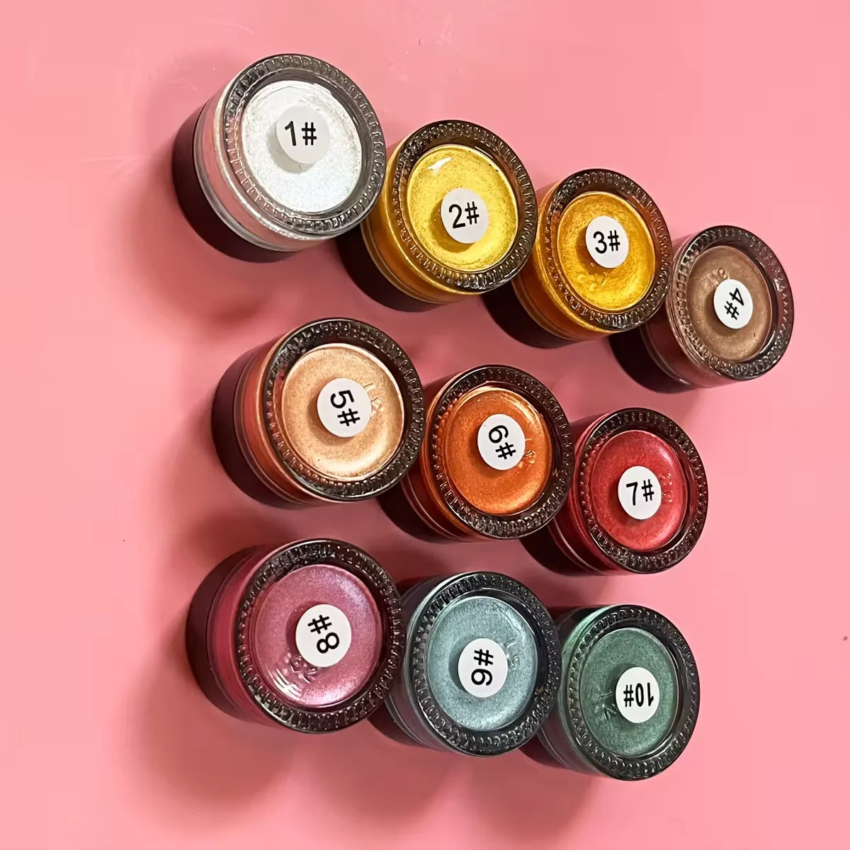 Cream shimmer eyeshadow gel