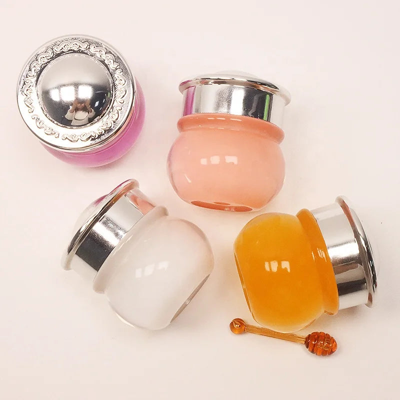 diy jar nourish lips moisturizing lip mask moistening fruit flavor mineral lip balm hydrating lipmask