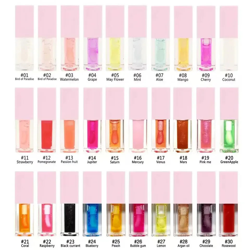 Color-changing lip oil