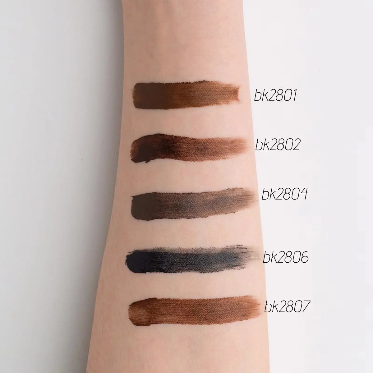 pick tube brow gel waterproof long lasting makeup brown color tinted eyebrow styling gel