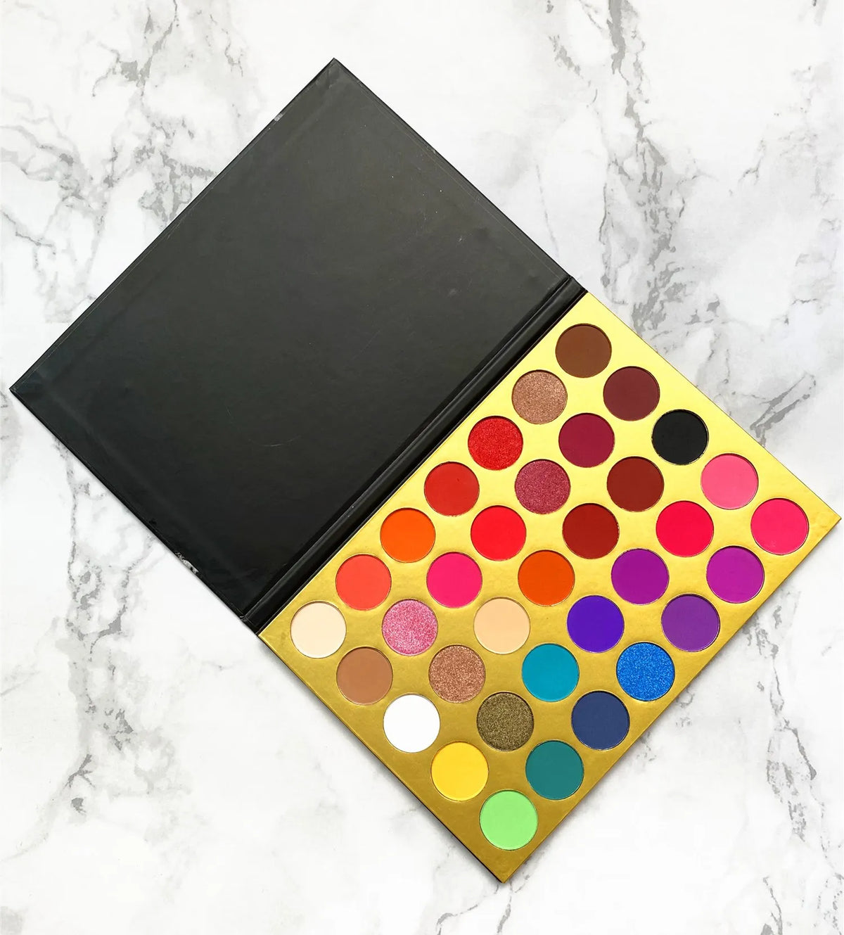 35-color matte glitter eyeshadow palette